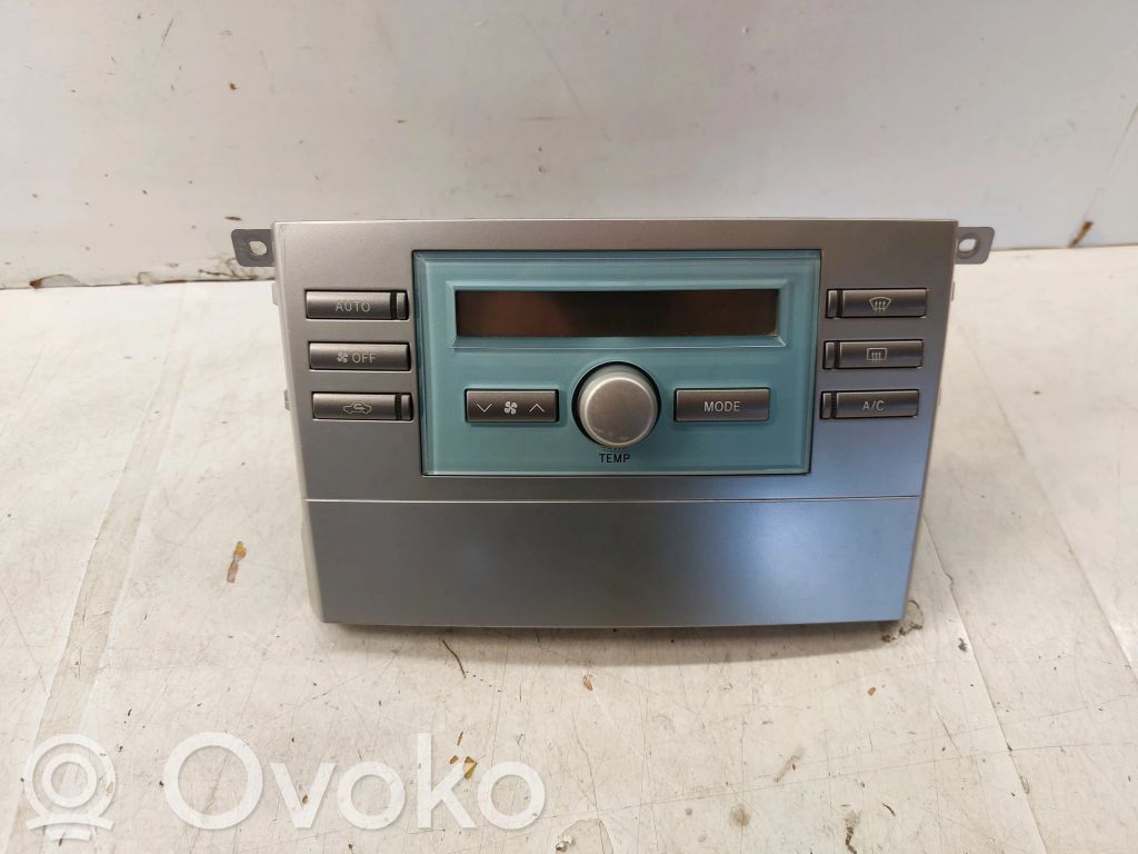 Toyota Corolla Verso AR10 Climate control unit 