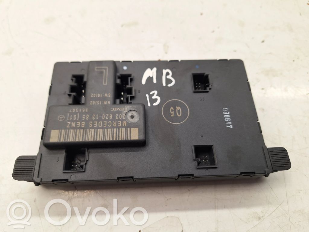 Mercedes-Benz C W203 Unidad de control/módulo de la puerta 