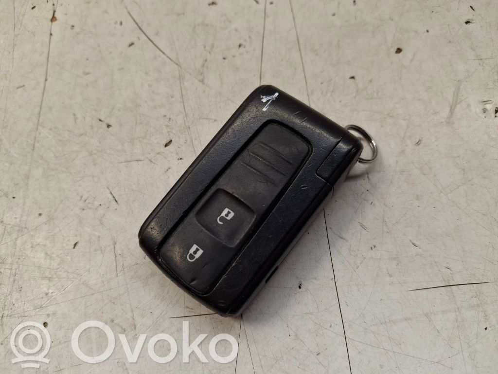 Toyota Corolla Verso AR10 Klucz / Karta zapłonu 