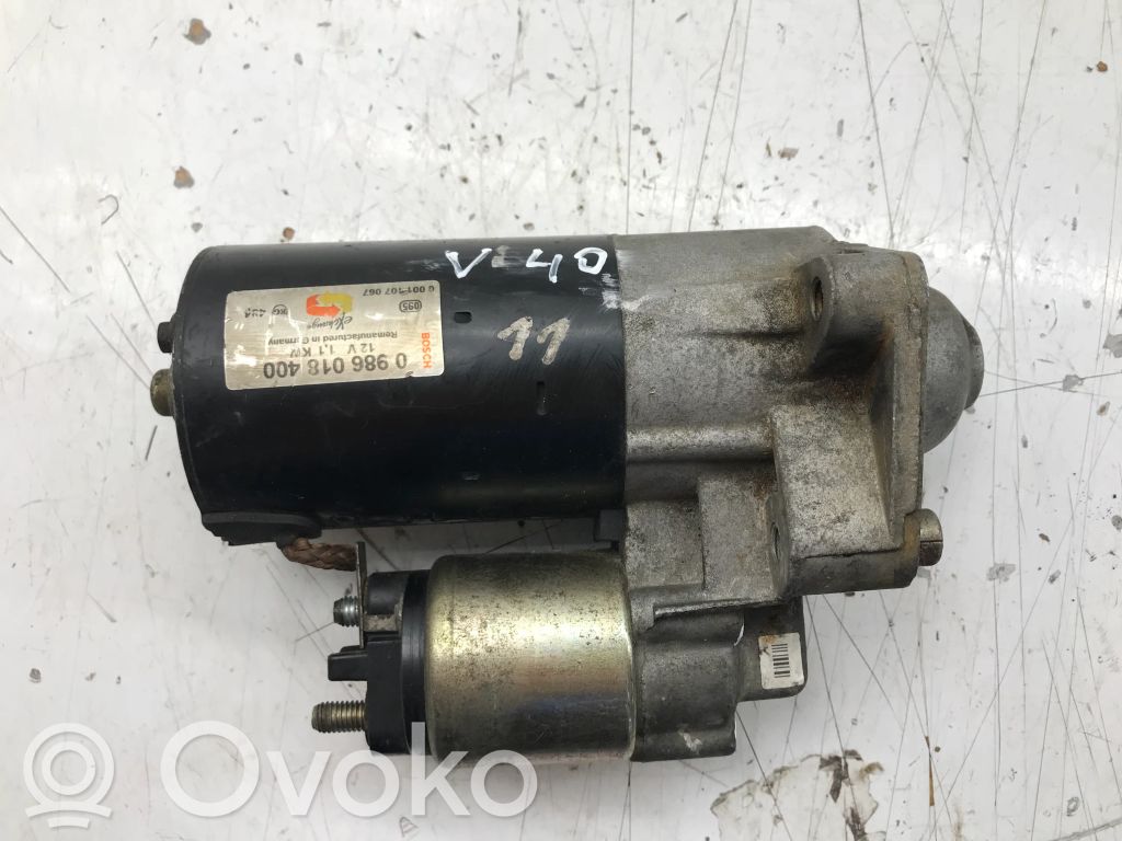 Volvo S40, V40 Starteris 