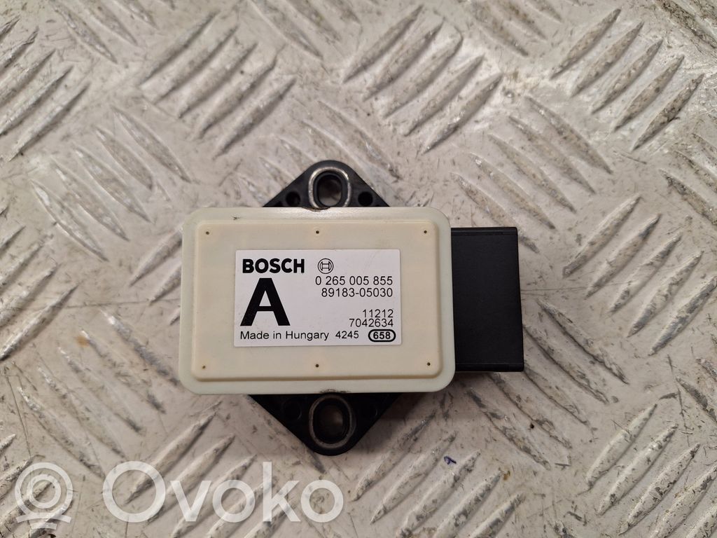 Toyota Verso ESP acceleration yaw rate sensor 