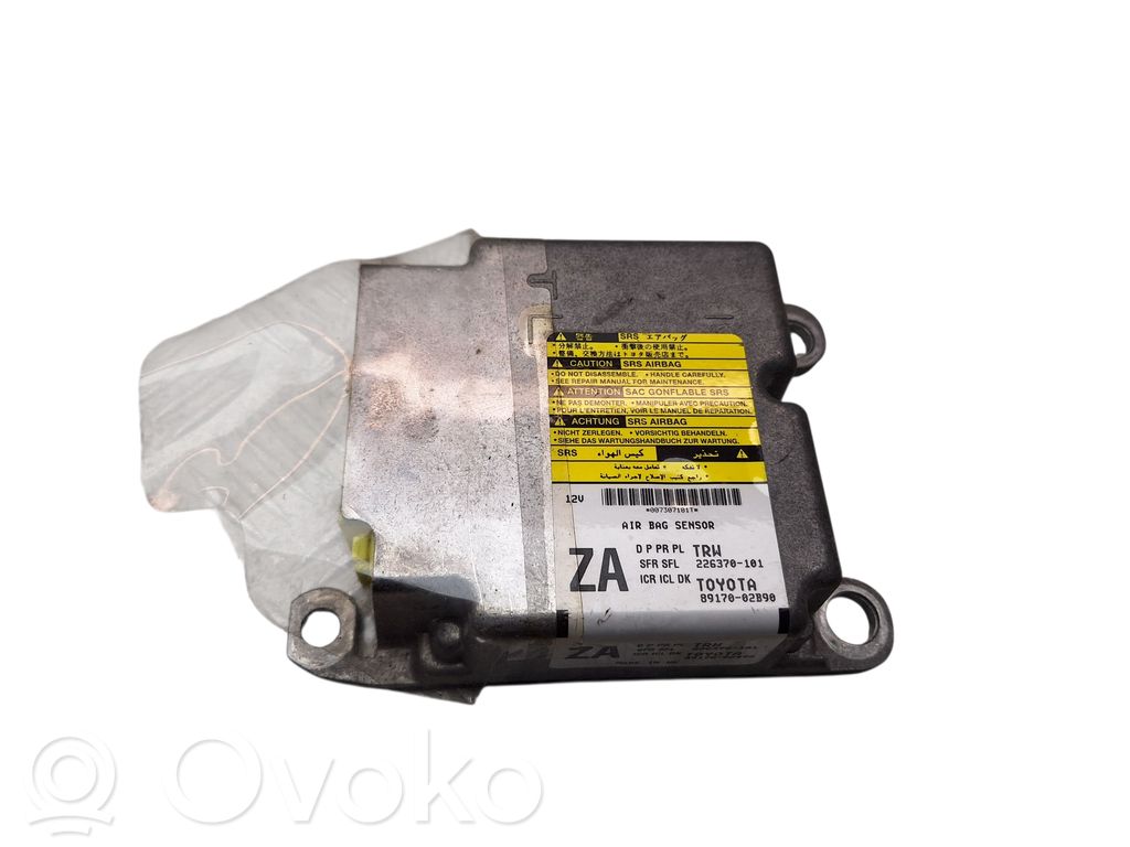 Toyota Auris E180 Airbag control unit/module 