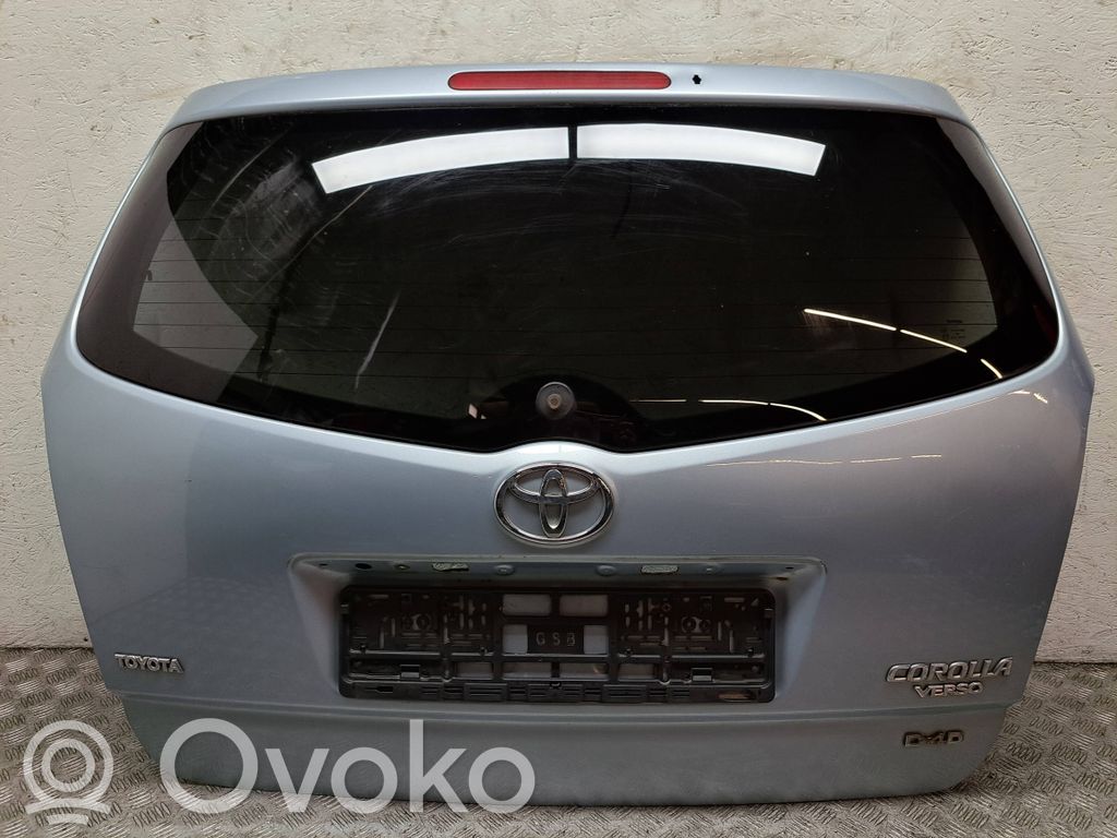 Toyota Corolla Verso AR10 Tailgate/trunk/boot lid 