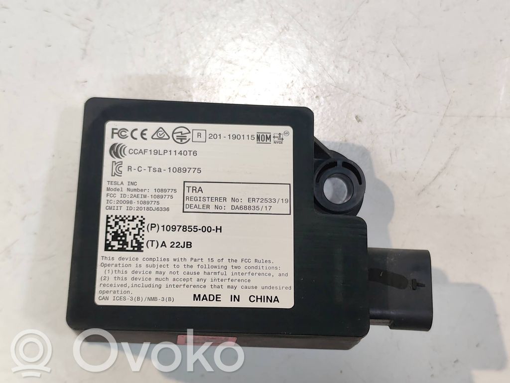 Tesla Model 3 Other control units/modules 