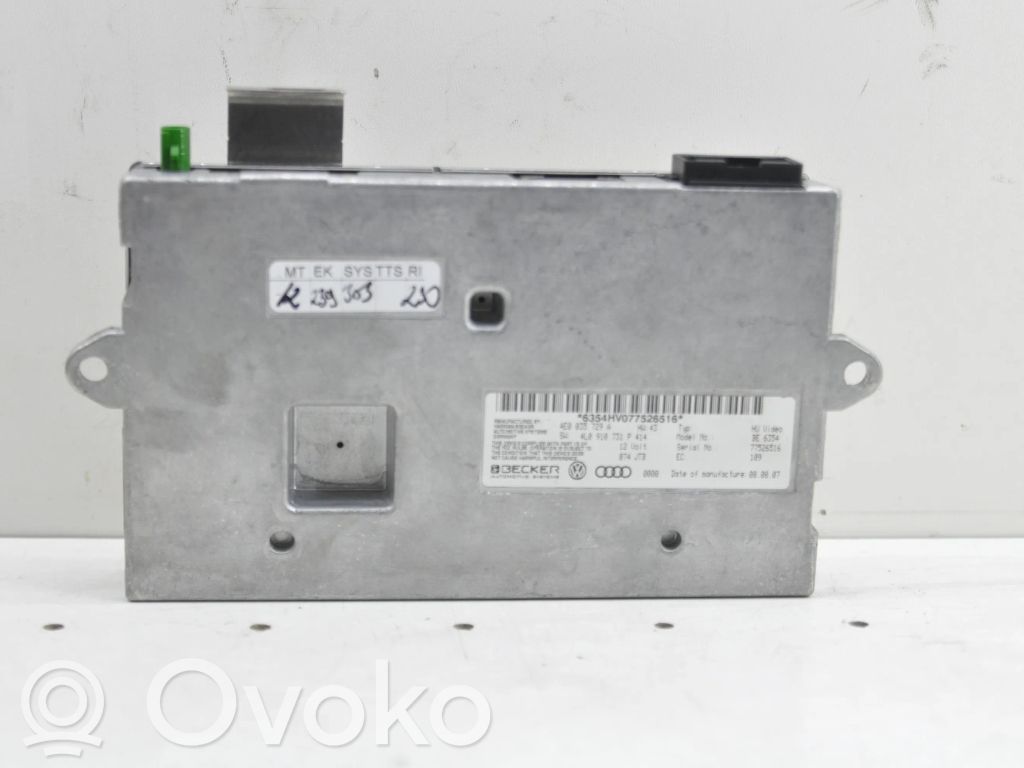 Audi Q7 4L Moduł / Sterownik dziku audio HiFi 