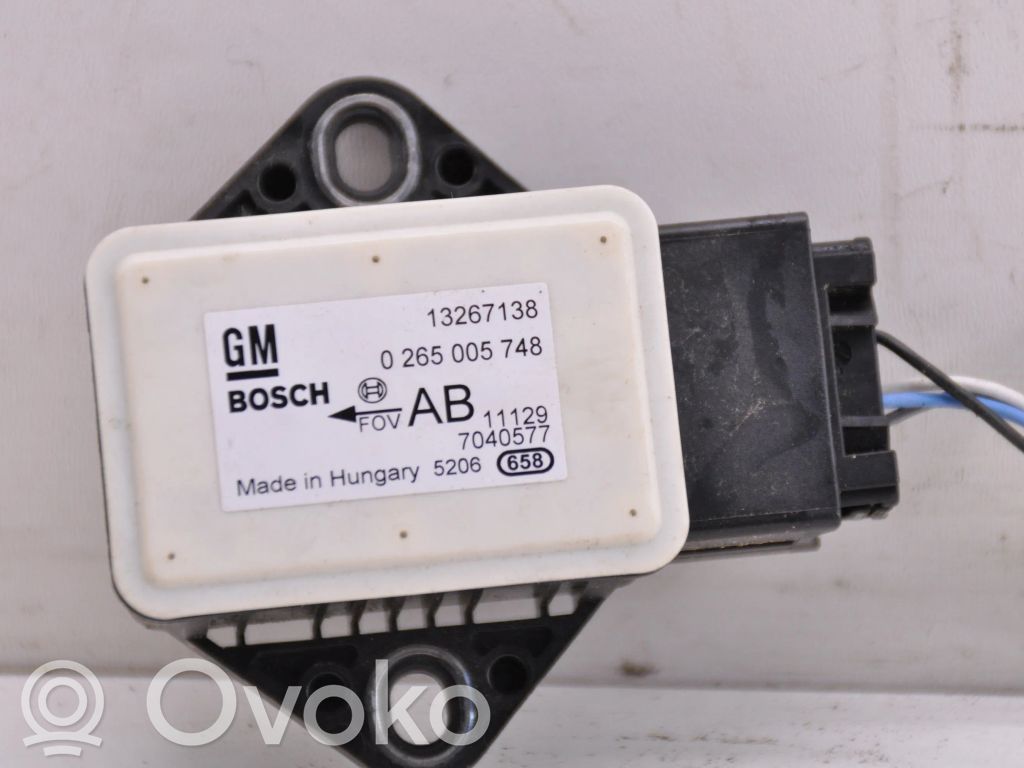 Opel Meriva B Acceleration sensor 