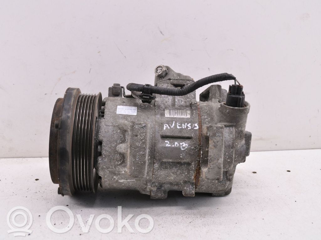 Toyota Avensis T270 Kompresor / Sprężarka klimatyzacji A/C 