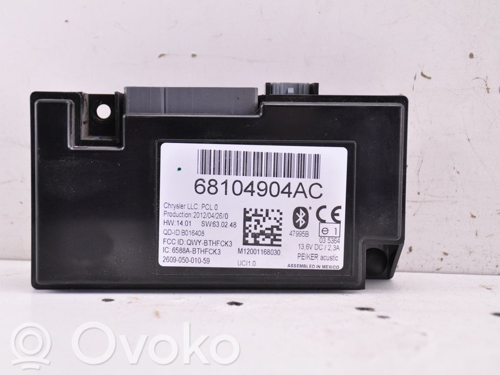 Chrysler Town & Country V Bluetooth control unit module 