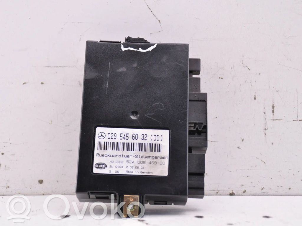 Mercedes-Benz E W211 Tailgate/trunk control unit/module 