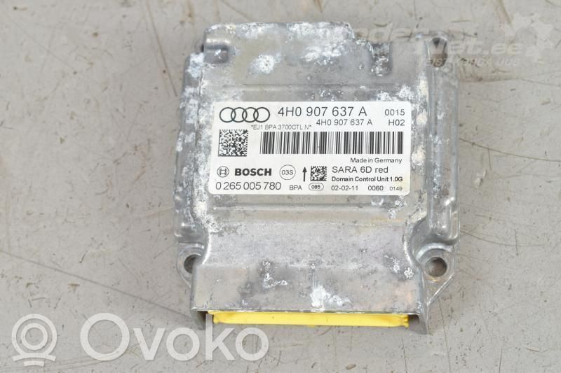 Sensor de aceleración   0265005780,4H0907637L,4H0907637A,4H0907637A