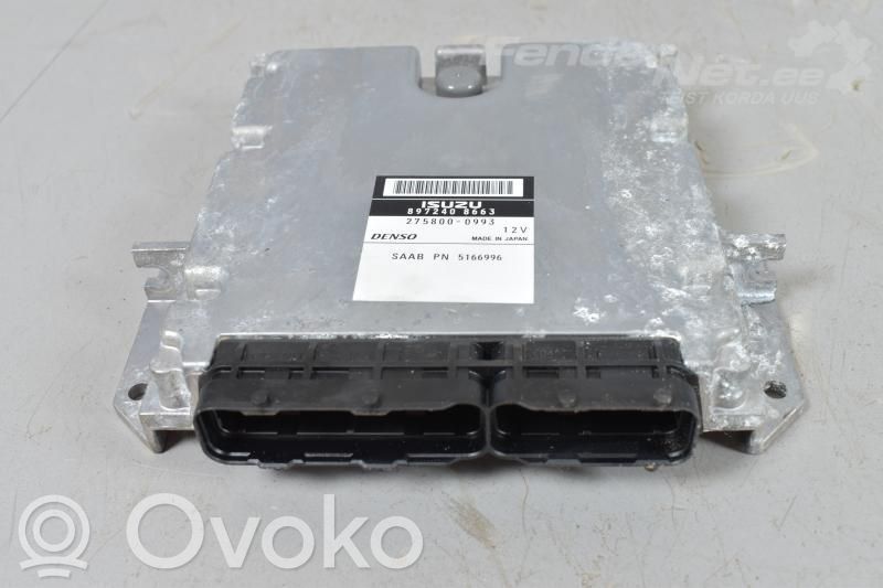 Engine control unit/module ECU   2758000993,5166996,8972408663,8972408663