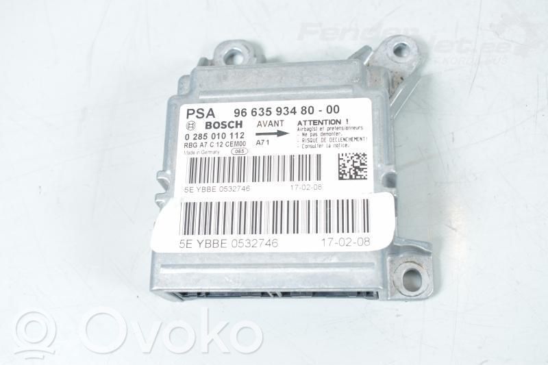 Peugeot 207 Centralina/modulo airbag 