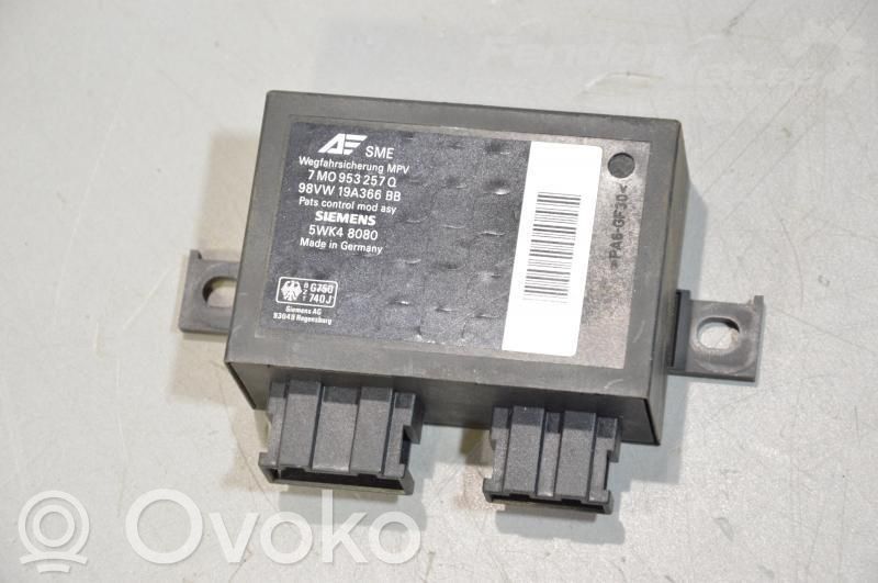 Alarm control unit/module   7M0953257Q,98VW19A366BB