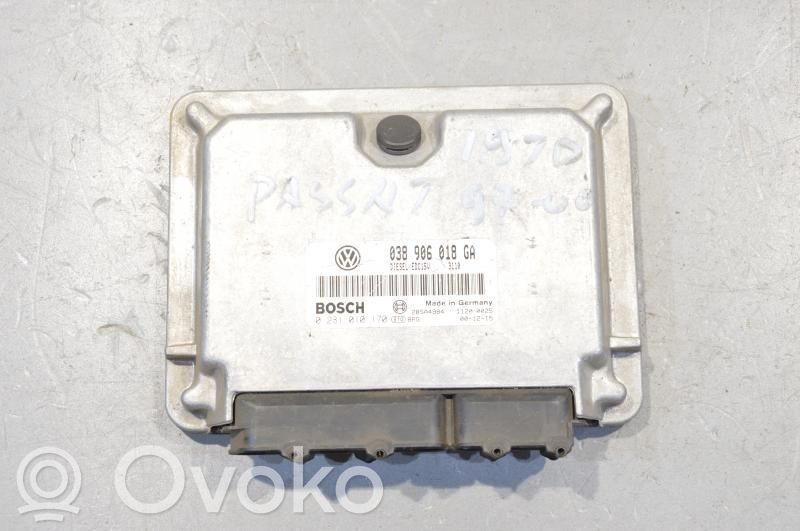 Engine control unit/module ECU   0281010170,038906018GA