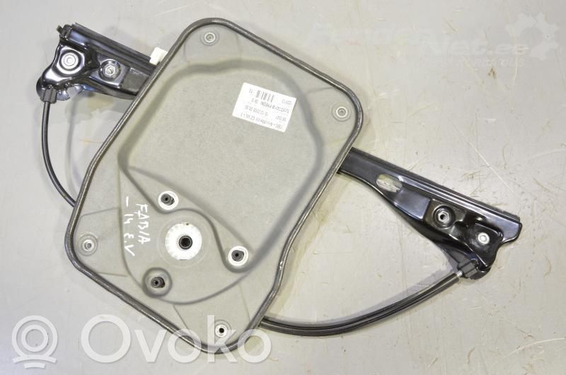 Skoda Fabia Mk2 (5J) Mechanizm podnoszenia szyby przedniej bez silnika 