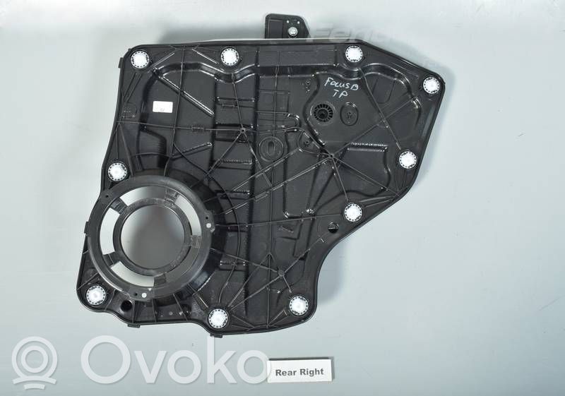 Ford Focus Rear window lifting mechanism without motor 