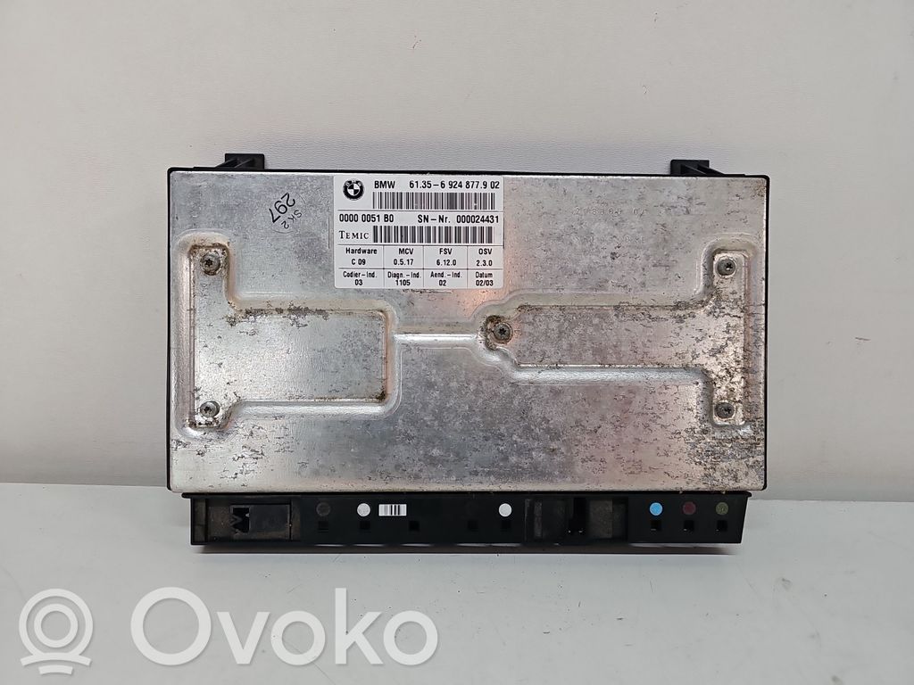 BMW 7 E65 E66 Module de commande de siège 