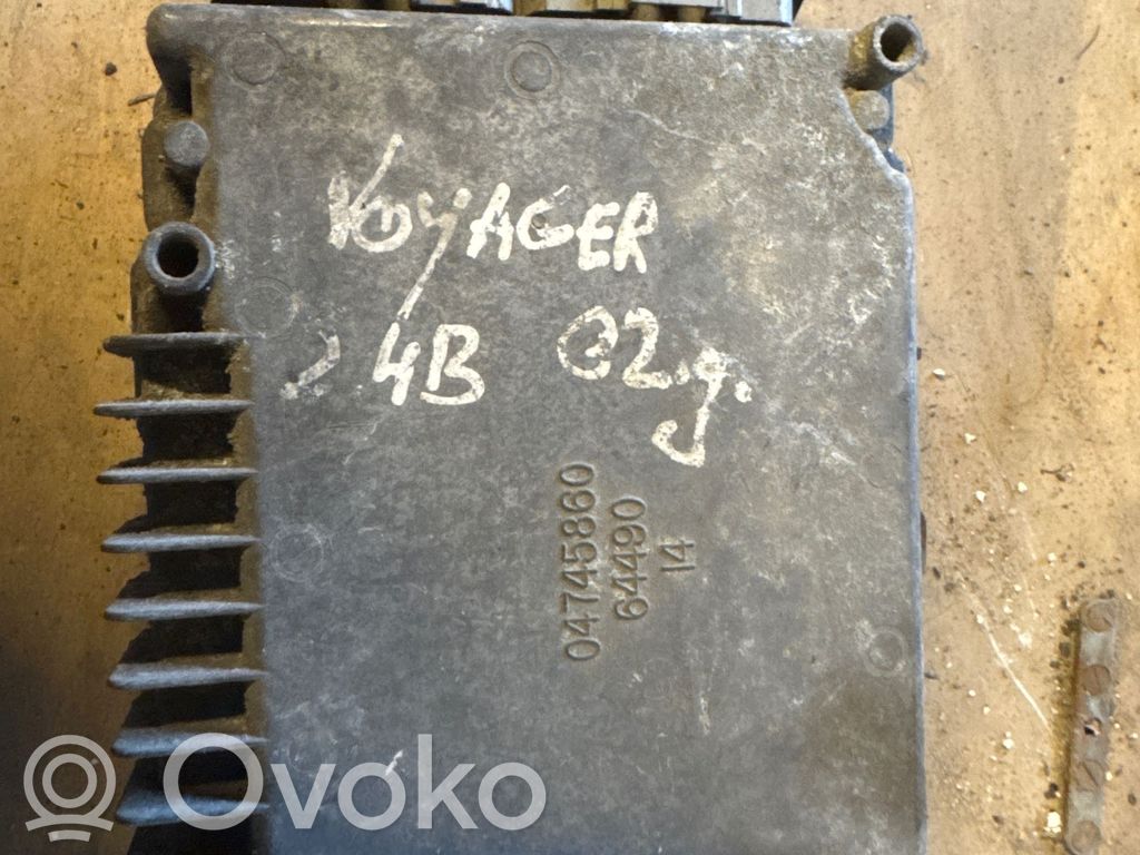 Chrysler Voyager Engine control unit/module 
