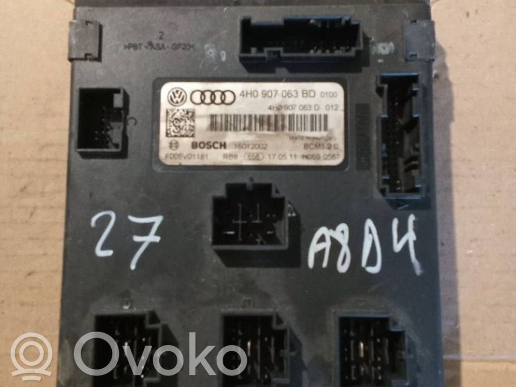 Audi A8 S8 D4 4H Modul confort 