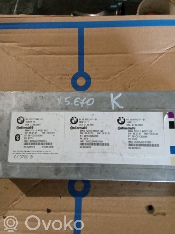 BMW 5 E60 E61 Module unité de contrôle Bluetooth 