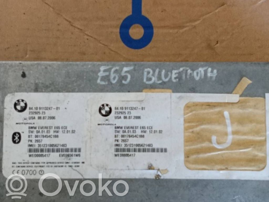 BMW 7 E65 E66 Autres unités de commande / modules 