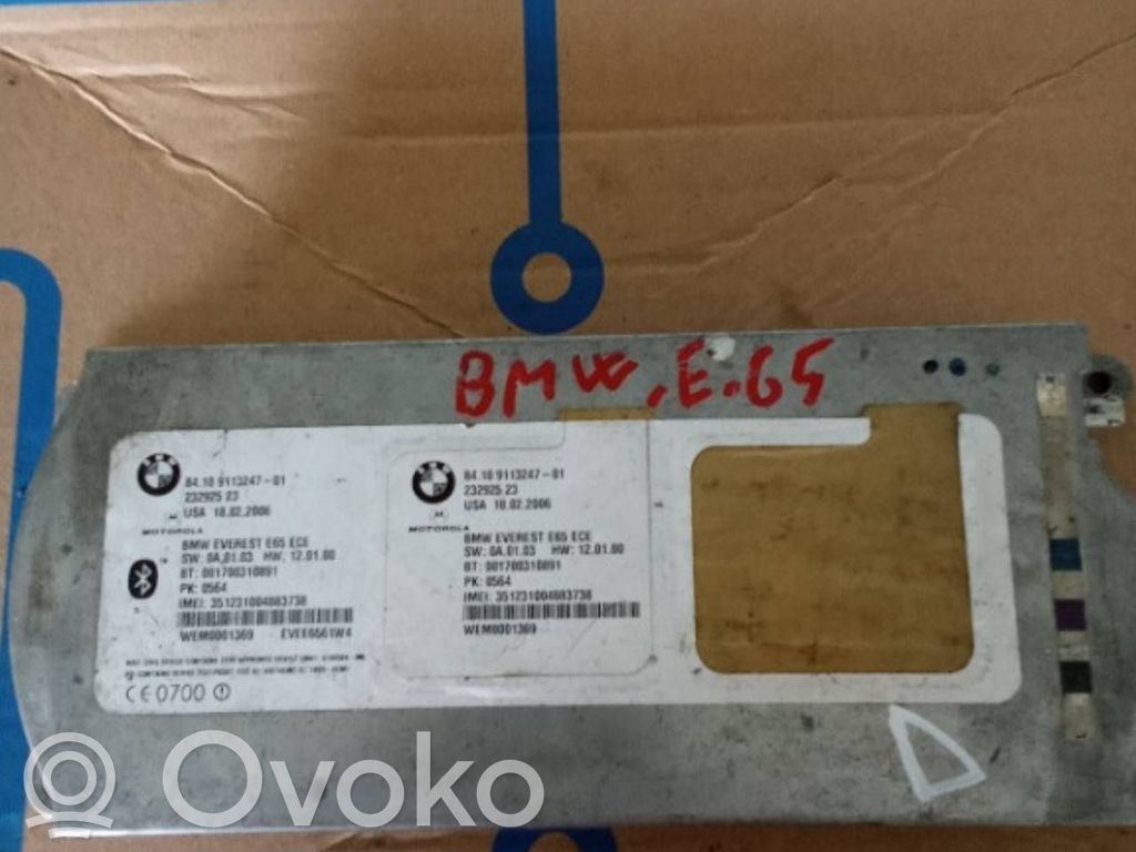BMW 7 E65 E66 Autres unités de commande / modules 