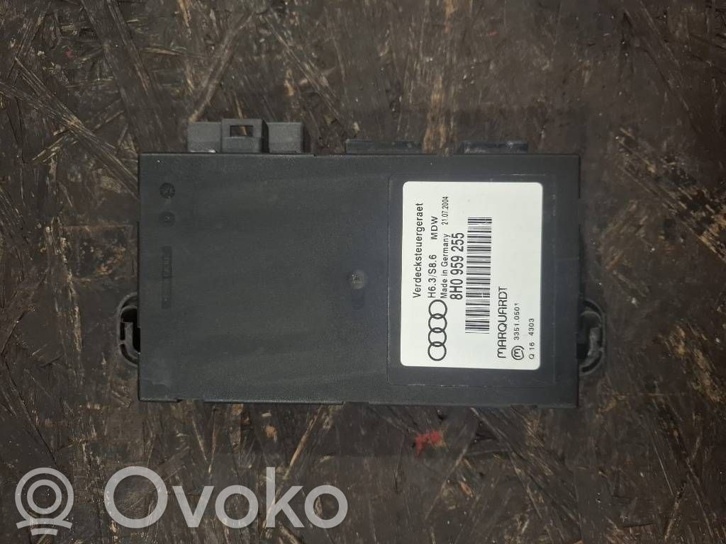 Audi A4 S4 B6 8E 8H Autres unités de commande / modules 