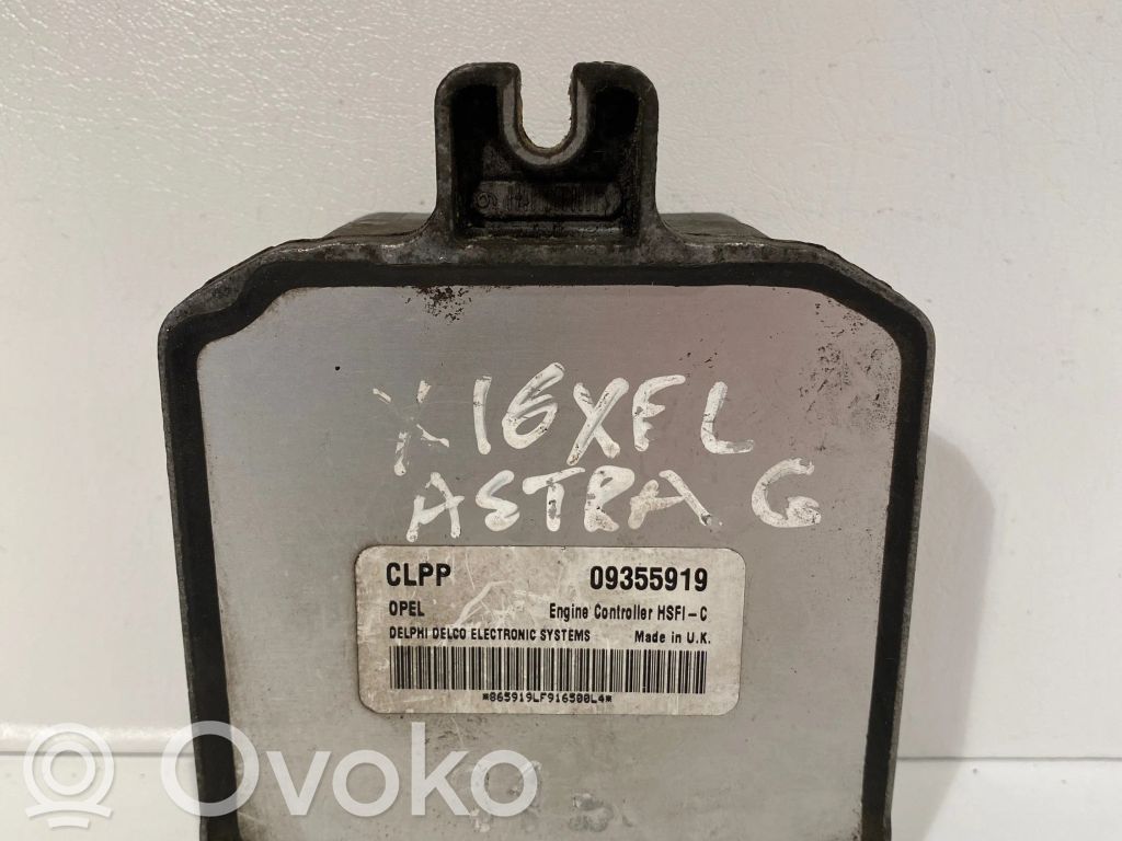 Opel Astra G Engine control unit/module 