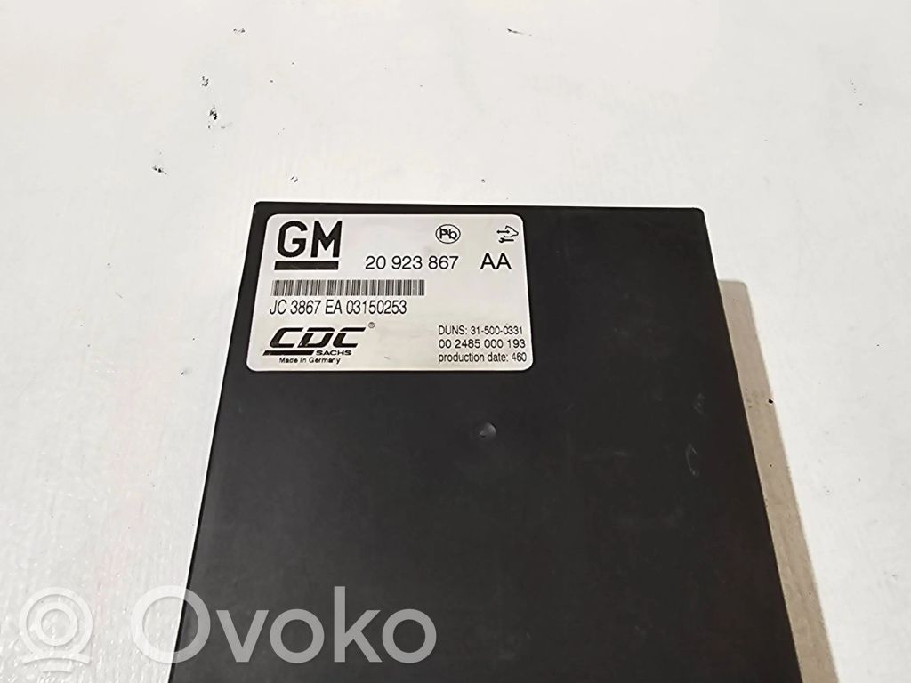 Suspension control unit/module   20923867,002485000193,315000331