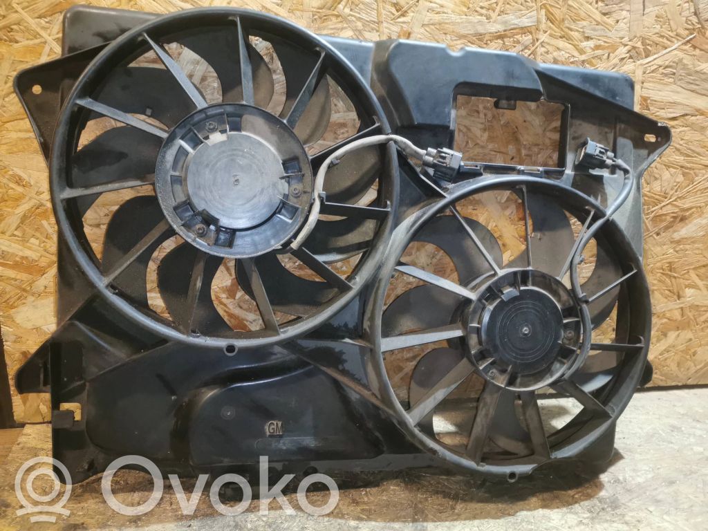 Opel Antara Elektryczny wentylator chłodnicy 