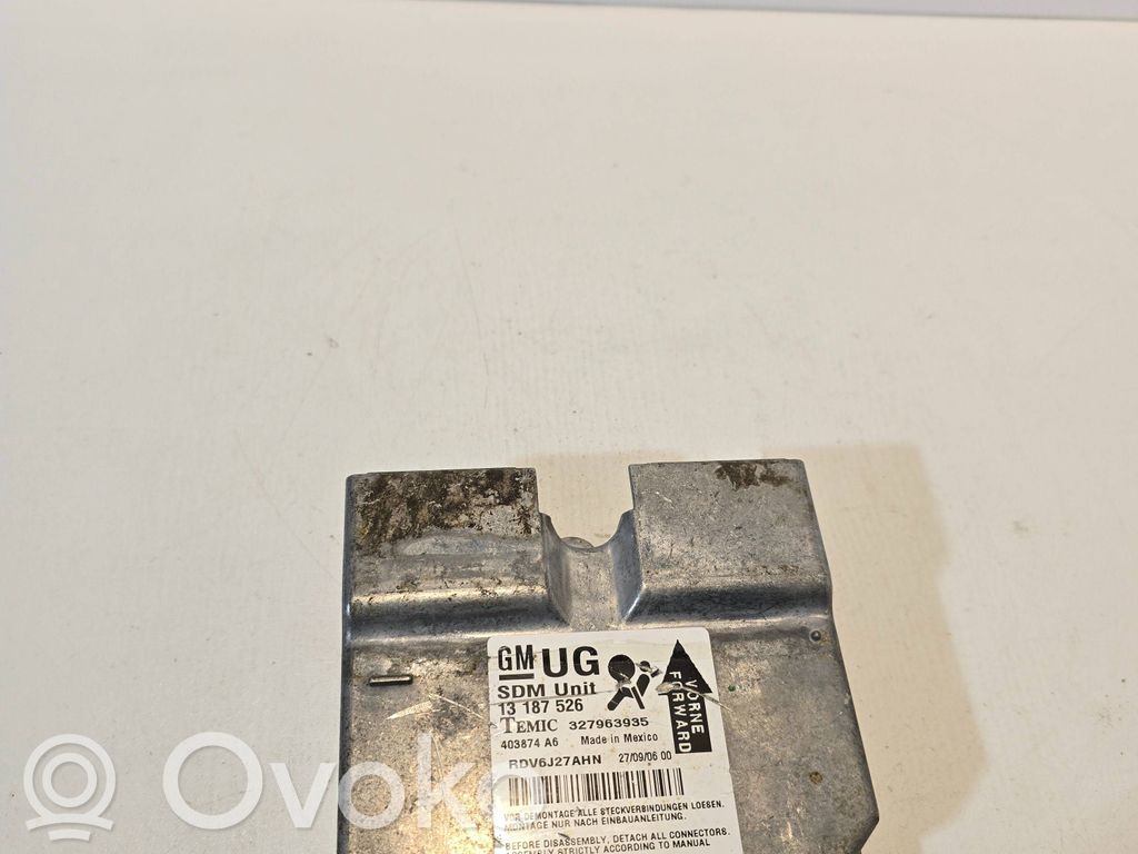 Airbag control unit/module   13187526,327963935,403874