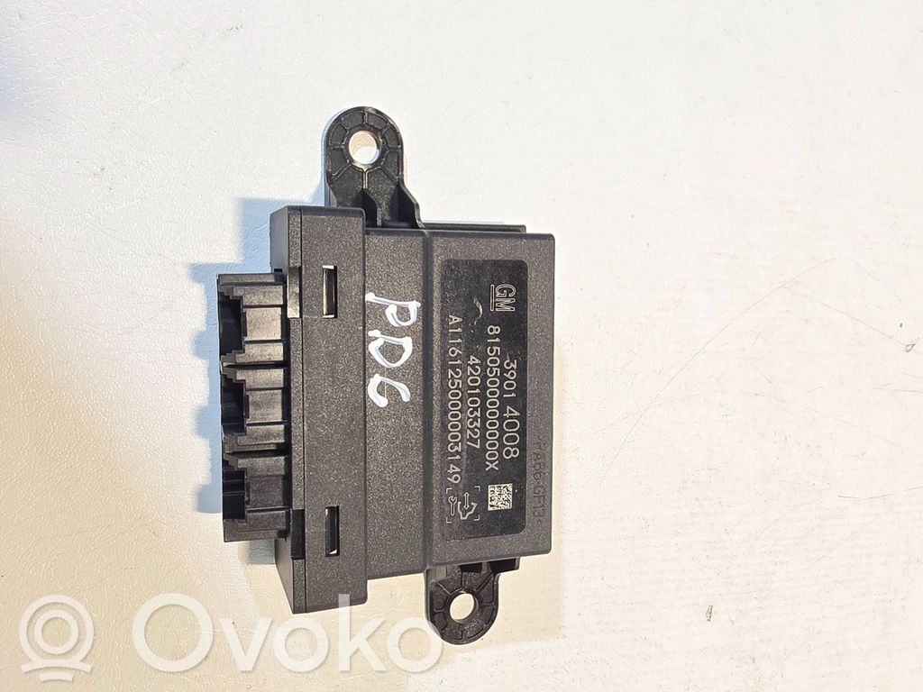 Opel Astra K Sterownik / Moduł parkowania PDC 