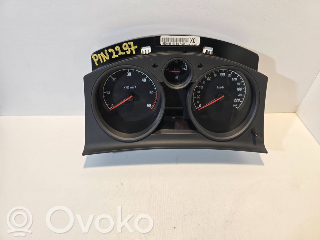 Opel Astra H Speedometer (instrument cluster) 