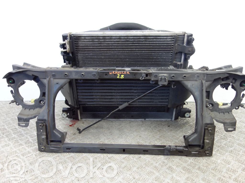 Jeep Wrangler Marco panal de radiador 