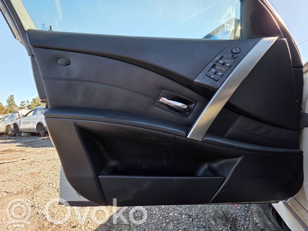 BMW 5 E60 E61 Boczki / Poszycie drzwi przednich 
