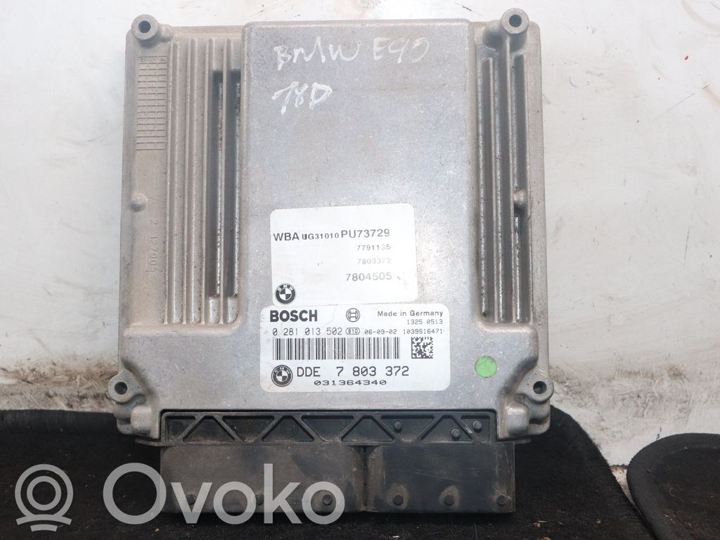 BMW 3 E90 E91 Engine control unit/module 