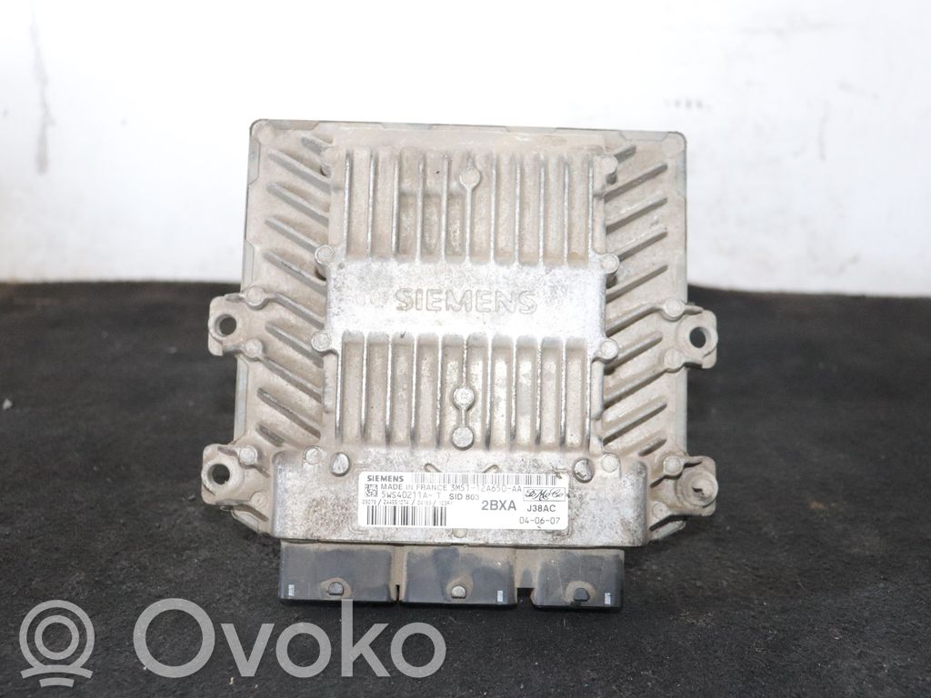 Engine control unit/module   3M5112A650AA,5WS40211AT
