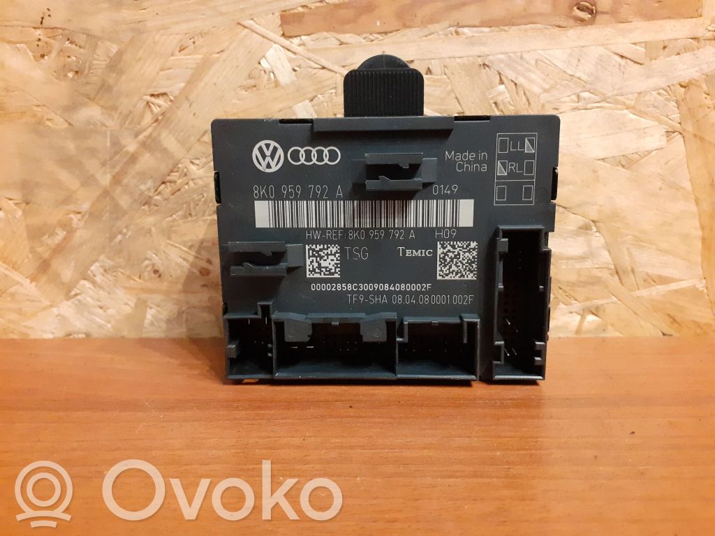 Unité de commande module de porte   8K0959792A,281