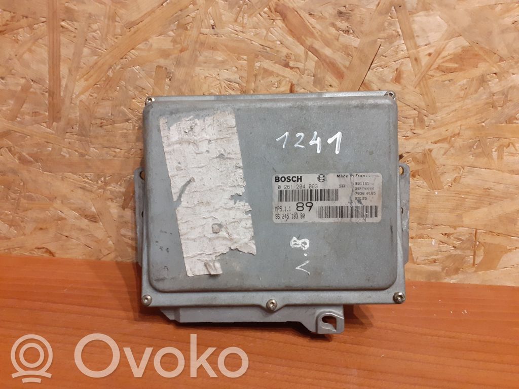 Peugeot 406 Unidad de control/módulo del motor 