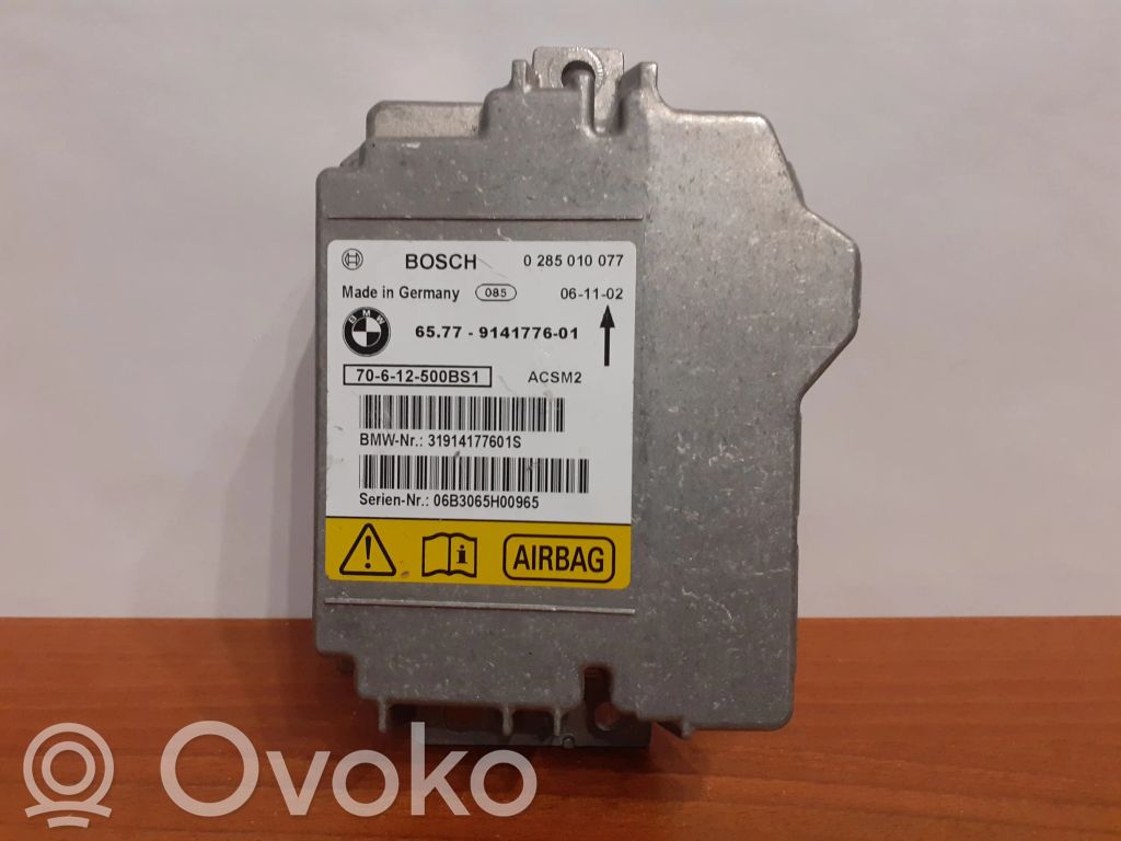 BMW X5 E70 Sterownik / Moduł Airbag 