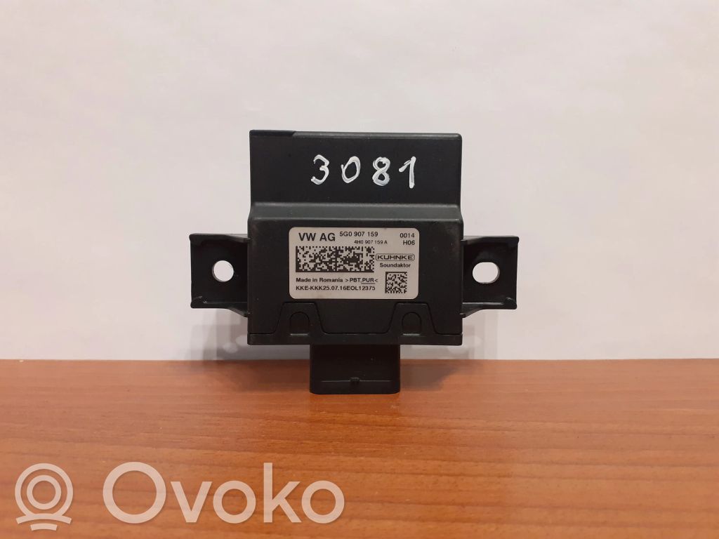 Volkswagen Golf VII Inne wyposażenie elektryczne 