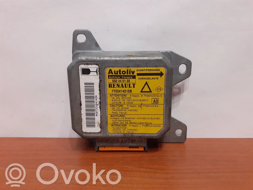 Renault Laguna I Unidad de control/módulo del Airbag 
