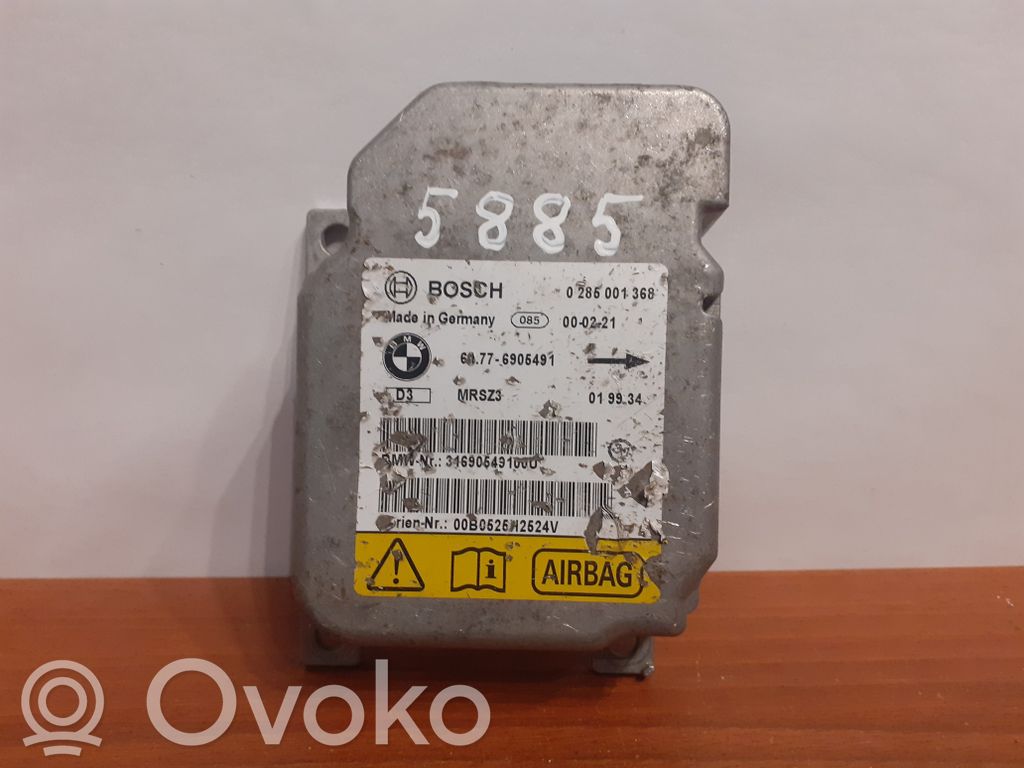 Module de contrôle airbag   5885,0285001368,65776905491,6905491