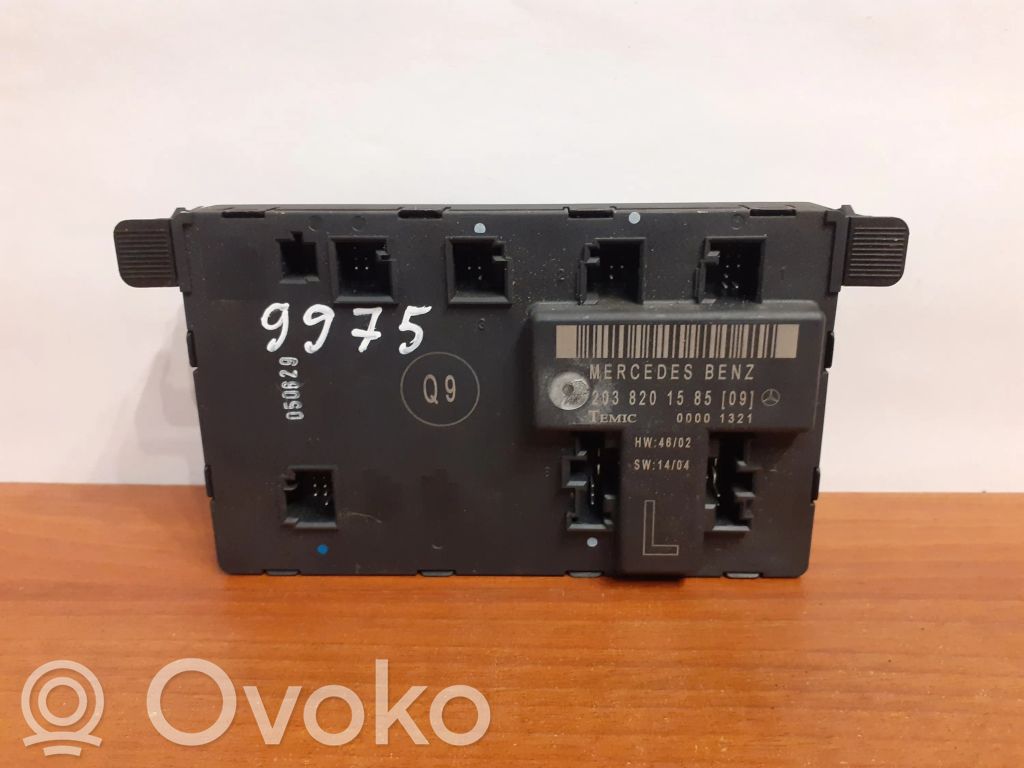 Mercedes-Benz C W203 Door control unit/module 