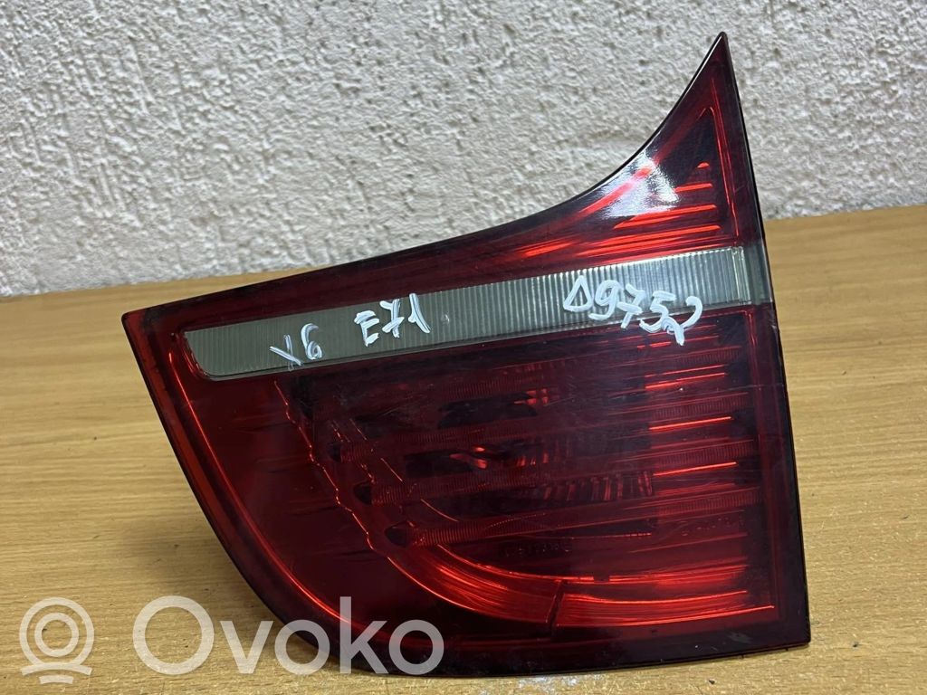 BMW X6 E71 Tailgate rear/tail lights 