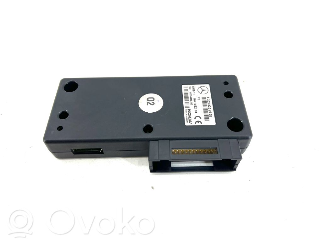 Mercedes-Benz C W203 Phone control unit/module 