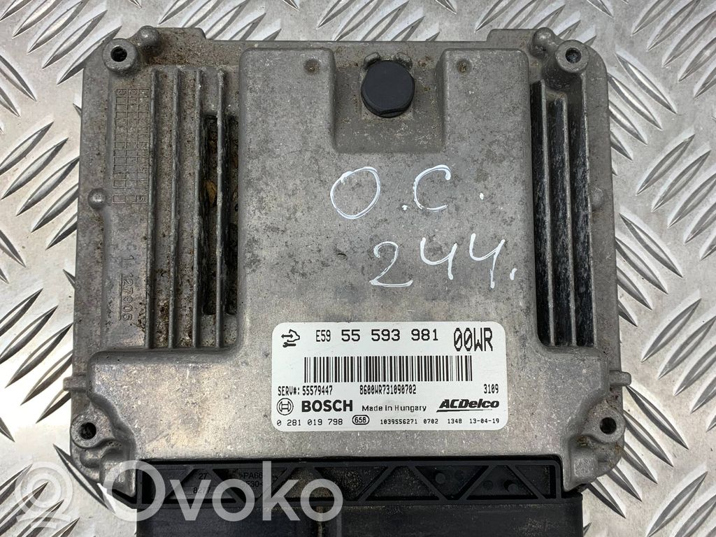 Opel Corsa D Engine control unit/module 