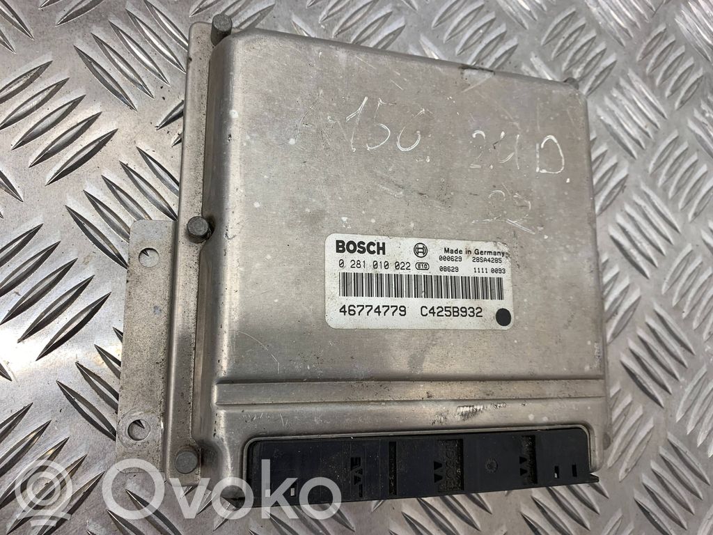 Alfa Romeo 156 Engine control unit/module 