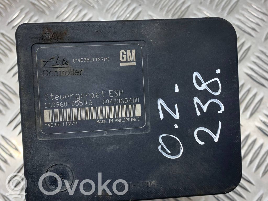 Opel Zafira B ABS Blokas 
