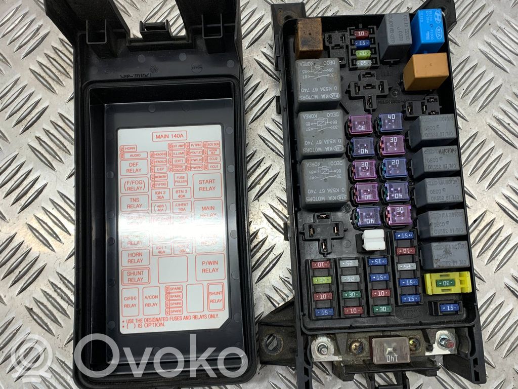 KIA Sorento Drošinātāju kaste (komplekts) 